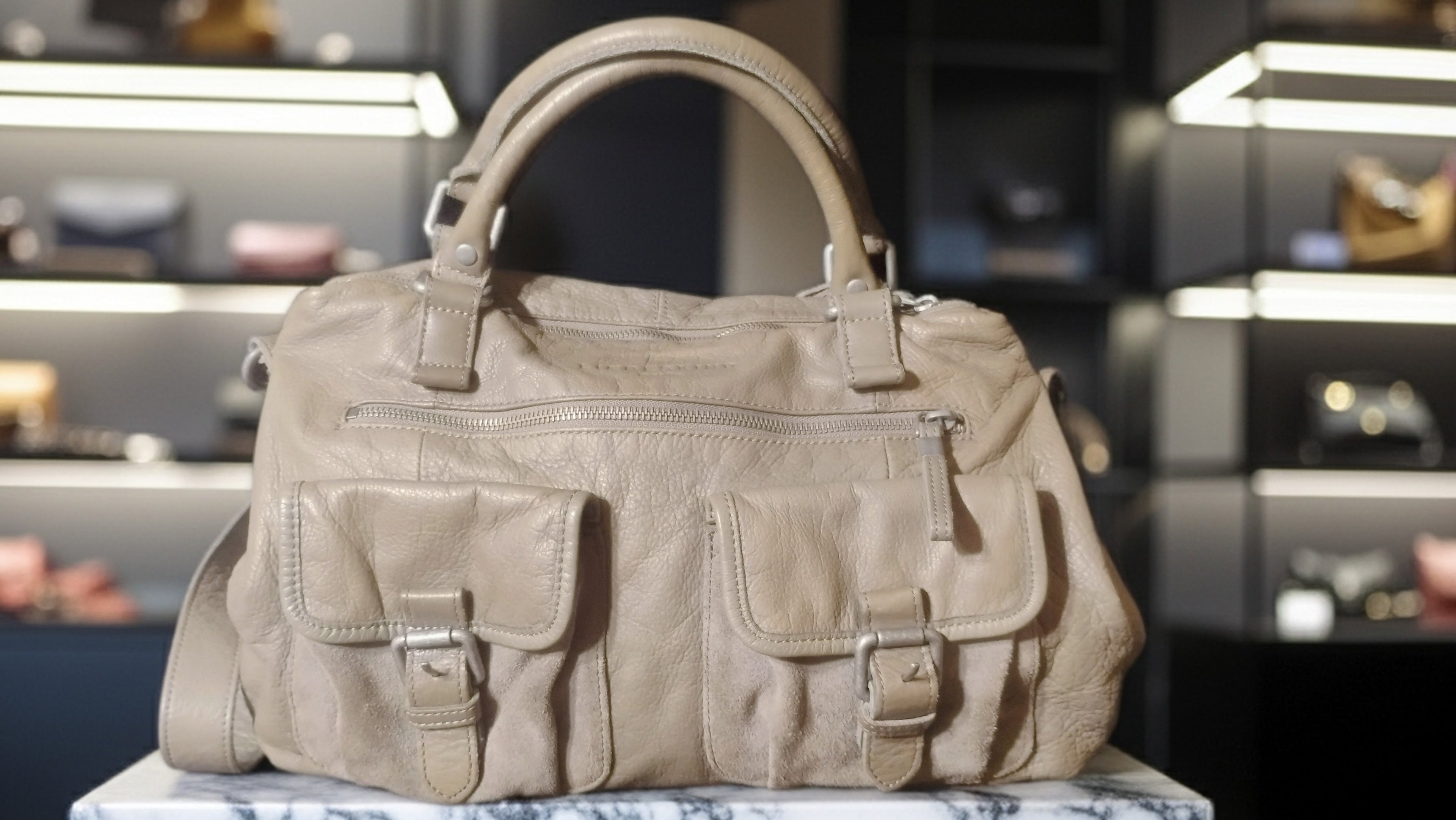 LIEBESKIND UTILITY SATCHEL