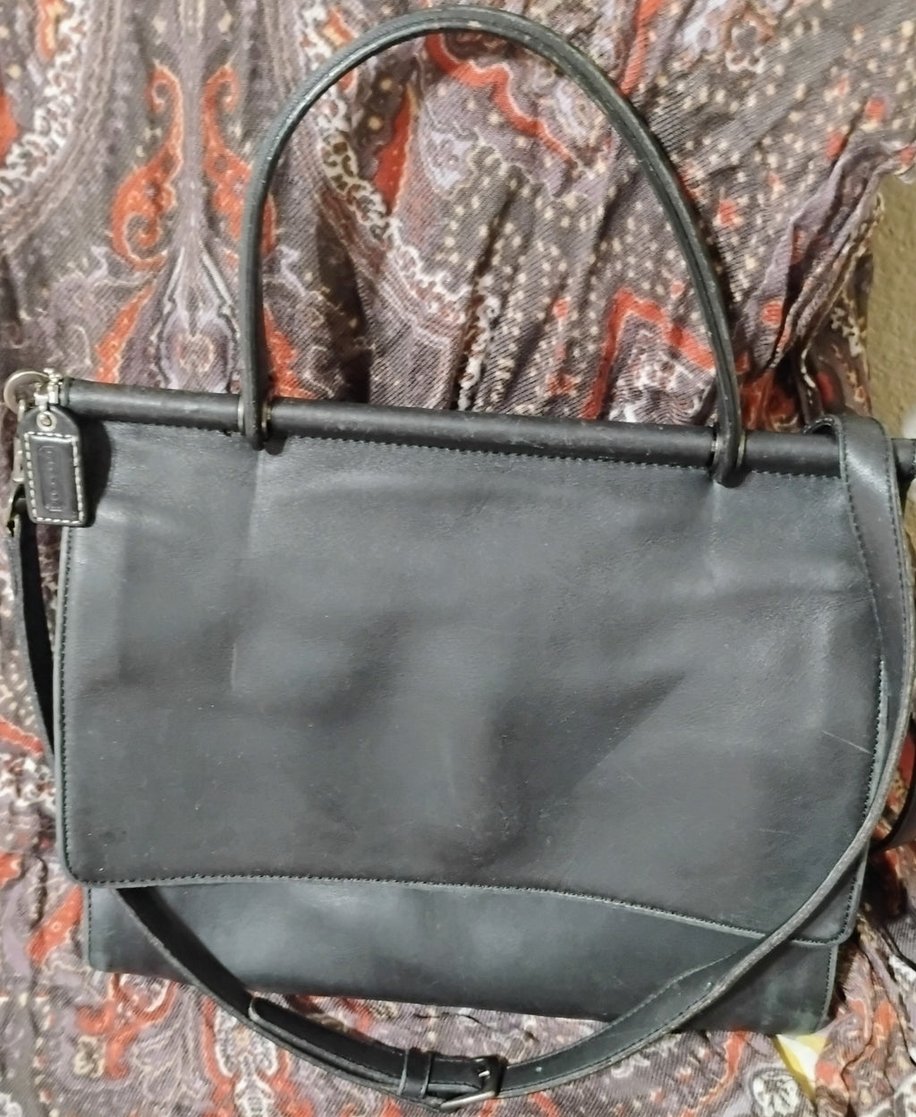 COACH BLACK CROSSBODY.