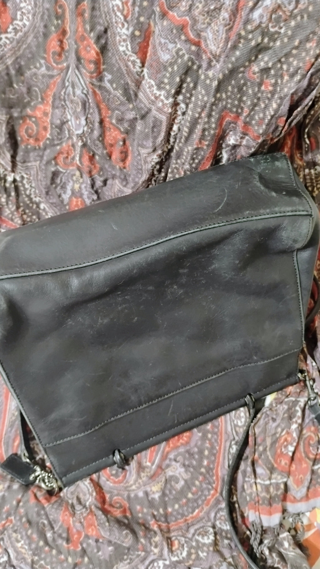 COACH BLACK CROSSBODY.
