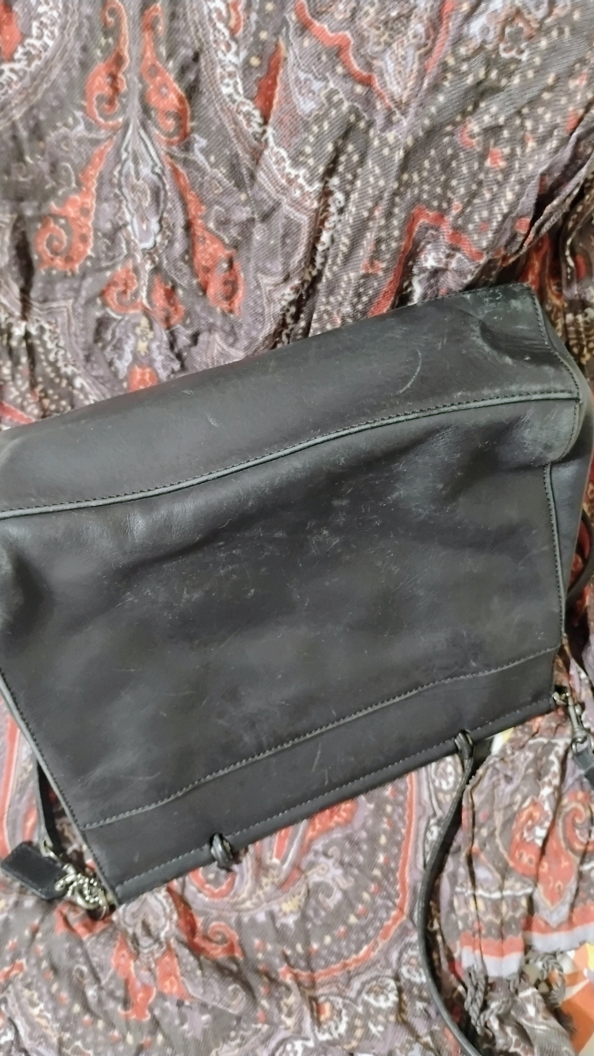COACH BLACK CROSSBODY.